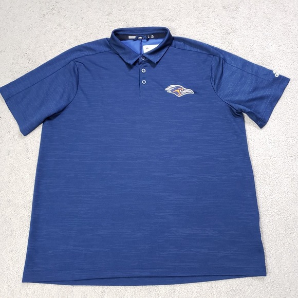 LOT OF 3 UTSA Roadrunners Polo Shirts Men XL Blue Black Orange Golf Preppy - Picture 5 of 12
